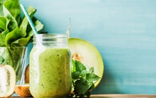 green Nutritional Supplement drink